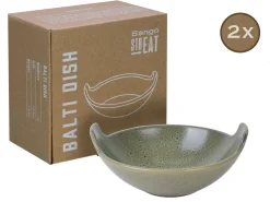 Creatable Geschirrset|Streat Food - Balti Dish 2-tlg - Schwarz