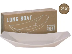 Creatable Geschirrset|Streat Food - Boat 2-tlg - Schwarz