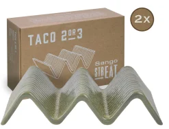 Creatable Geschirrset|Streat Food - Taco Stand 2-tlg - Schwarz