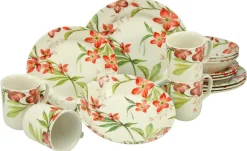 Creatable Geschirrset|Summer Cottage - Kombiservice 16-tlg - bunt