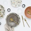 Creatable Geschirrset|Teller|Terrazzo - Tellerset 12-tlg - Mix