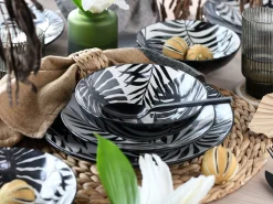 Creatable Geschirrset|Teller|Tropicana - Tellerset 12-tlg - Grün