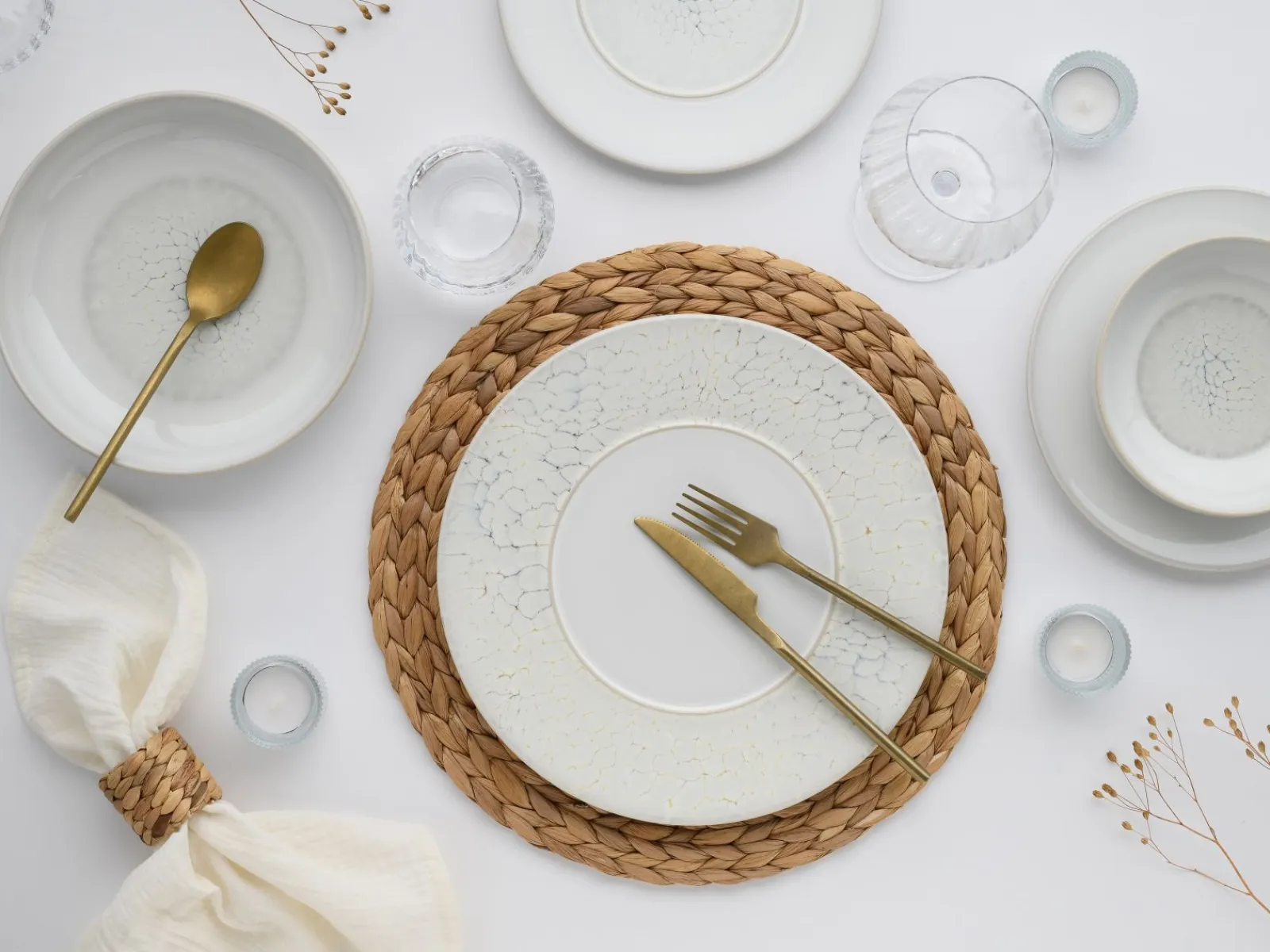 Creatable Geschirrset|Teller|Unico - Tellerset 8-tlg - Palermo