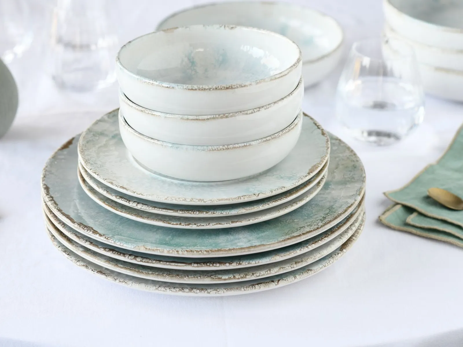 Creatable Geschirrset|Teller|Unico - Tellerset 16-tlg - Palermo