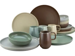 Creatable Geschirrset|Uno - Kombiservice 16-tlg - Black