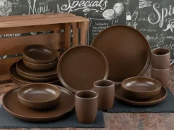 Creatable Geschirrset|Uno - Kombiservice 16-tlg - Grau