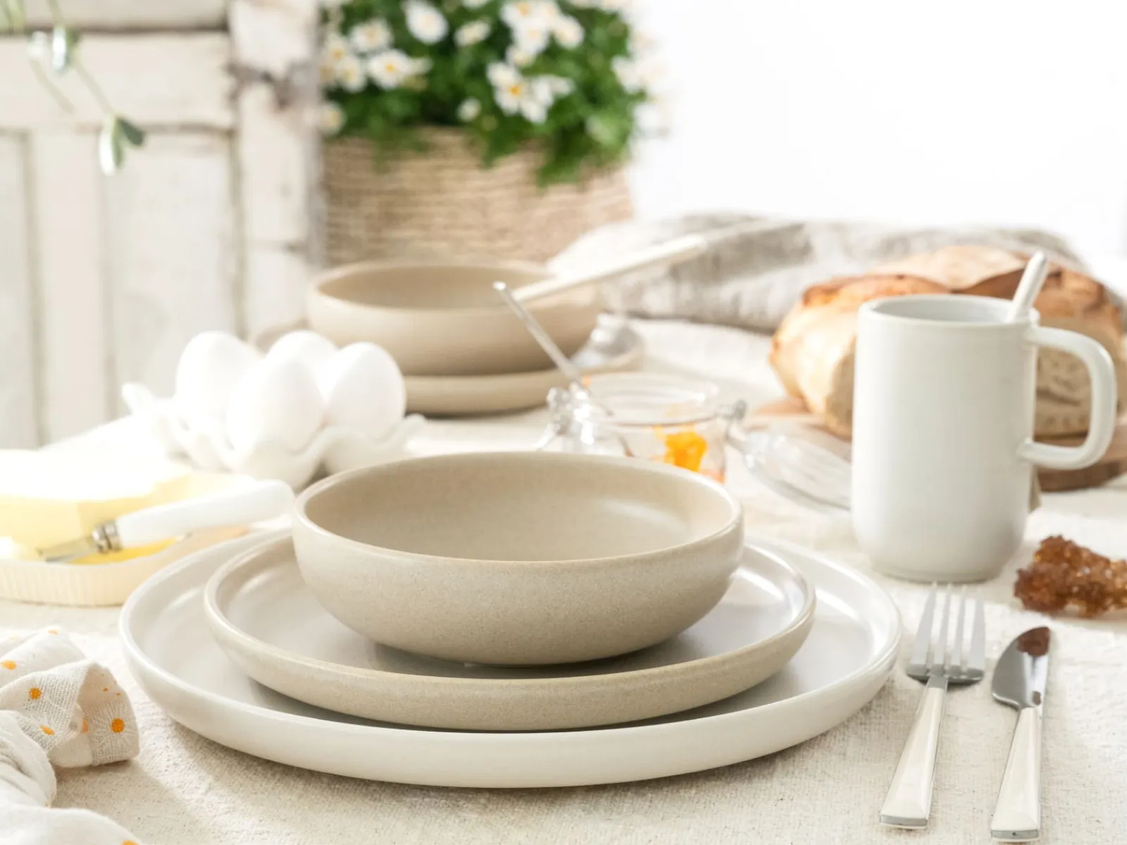 Creatable Geschirrset|Uno - Kombiservice 16-tlg - Nordic