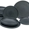 Creatable Geschirrset|Teller|Uno - Tellerset 12-tlg - Black