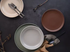 Creatable Geschirrset|Teller|Uno - Tellerset 12-tlg - Black