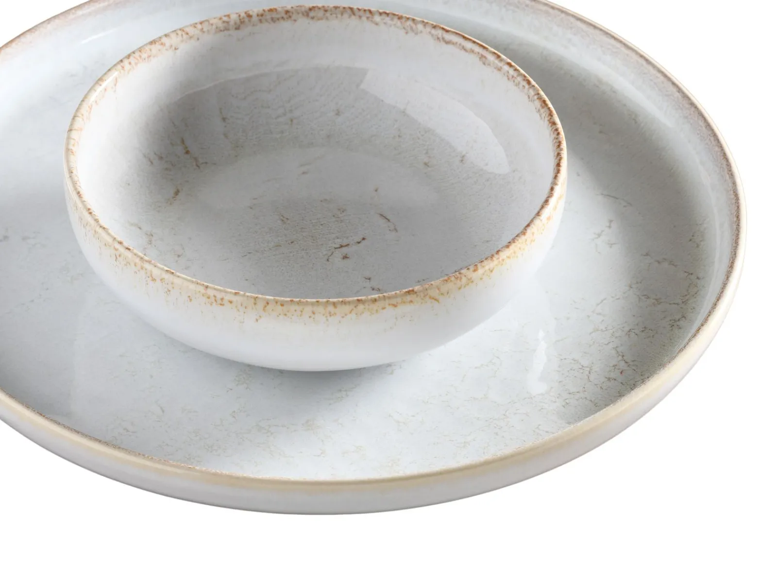 Creatable Geschirrset|Teller|Uno - Tellerset 12-tlg - Offwhite