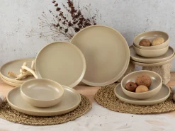 Creatable Geschirrset|Teller|Uno - Tellerset 12-tlg - Offwhite
