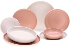Creatable Geschirrset|Teller|Uno - Tellerset 8-tlg - Rusty Rose