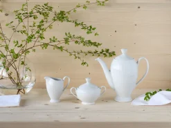 Creatable Geschirrset|Valencia - Kaffeegarnitur 3-tlg - Weiss