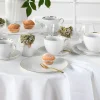 Creatable Geschirrset|Valencia - Kaffeeservice 18-tlg - Weiss