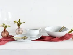 Creatable Geschirrset|Valencia - Servierset 3-tlg - Weiss