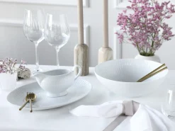 Creatable Geschirrset|Valencia - Servierset 3-tlg - Weiss