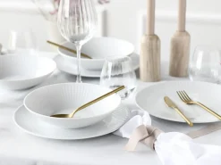 Creatable Geschirrset|Valencia - Tafelservice 12-tlg - Weiss