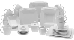 Creatable Geschirrset|Victoria - Kombiservice 50-tlg - Weiss
