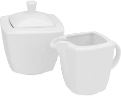 Creatable Geschirrset|Victoria - Milch und Zucker Set 2-tlg - Weiss