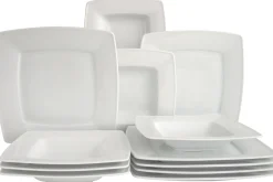 Creatable Geschirrset|Victoria - Tafelservice 12-tlg - Weiss