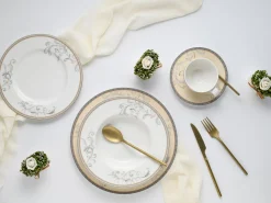 Creatable Geschirrset|Villa Medici - Kaffeeservice 18-tlg - Creme