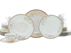 Creatable Geschirrset|Villa Medici - Kaffeeservice 18-tlg - Creme