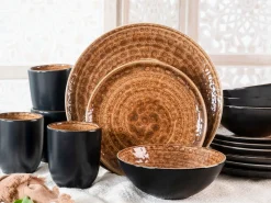 Creatable Geschirrset|Villa Romana - Kombiservice 16-tlg - Stein