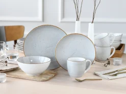 Creatable Geschirrset|Vintage Nature - Kombiservice 16-tlg - Weiss