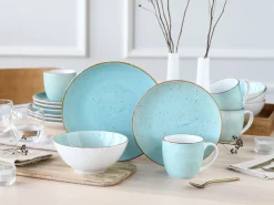 Creatable Geschirrset|Vintage Nature - Kombiservice 16-tlg - Weiss