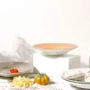 Creatable Pizza & Pasta|Geschirrset|Vintage Nature - Pastateller 4-tlg - Weiss