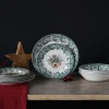 Creatable Geschirrset|Weihnachten - Tellerset 12-tlg - Grün