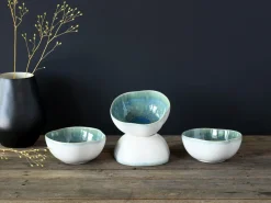 Creatable Bowls & Schüsseln|Geschirrset|Yuki - Bowl 4-tlg - Grün-blau