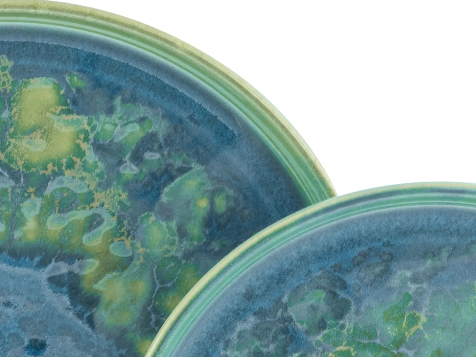 Creatable Bowls & Schüsseln|Geschirrset|Yuki - Bowl 4-tlg - Grün-blau