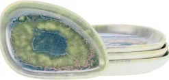Creatable Bowls & Schüsseln|Geschirrset|Yuki - Schale 4-tlg - Grün-blau